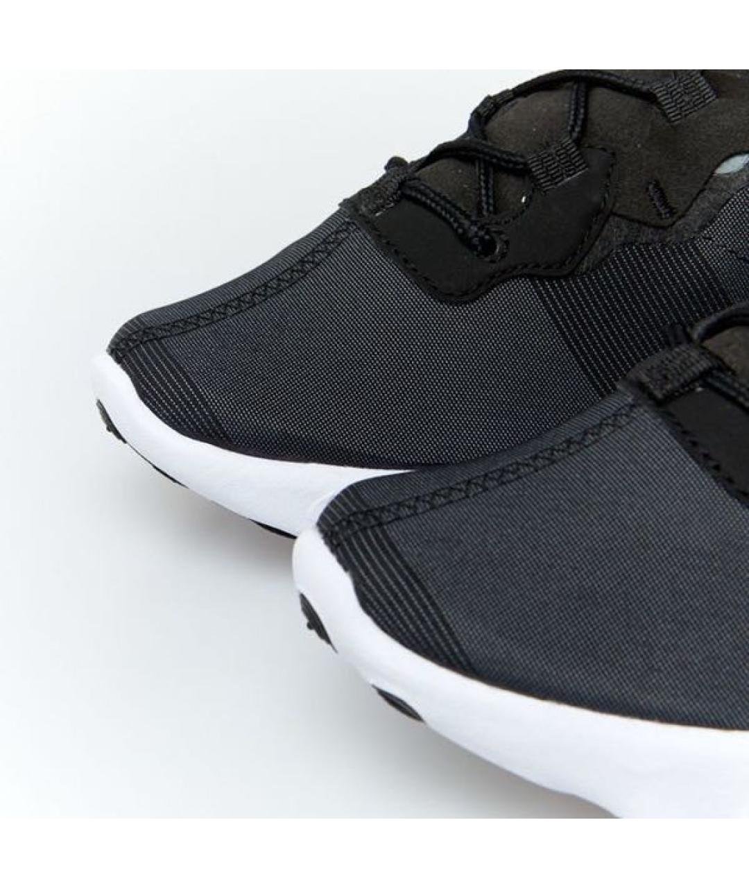 NIKE Черные текстильные низкие кроссовки / кеды, фото 7
