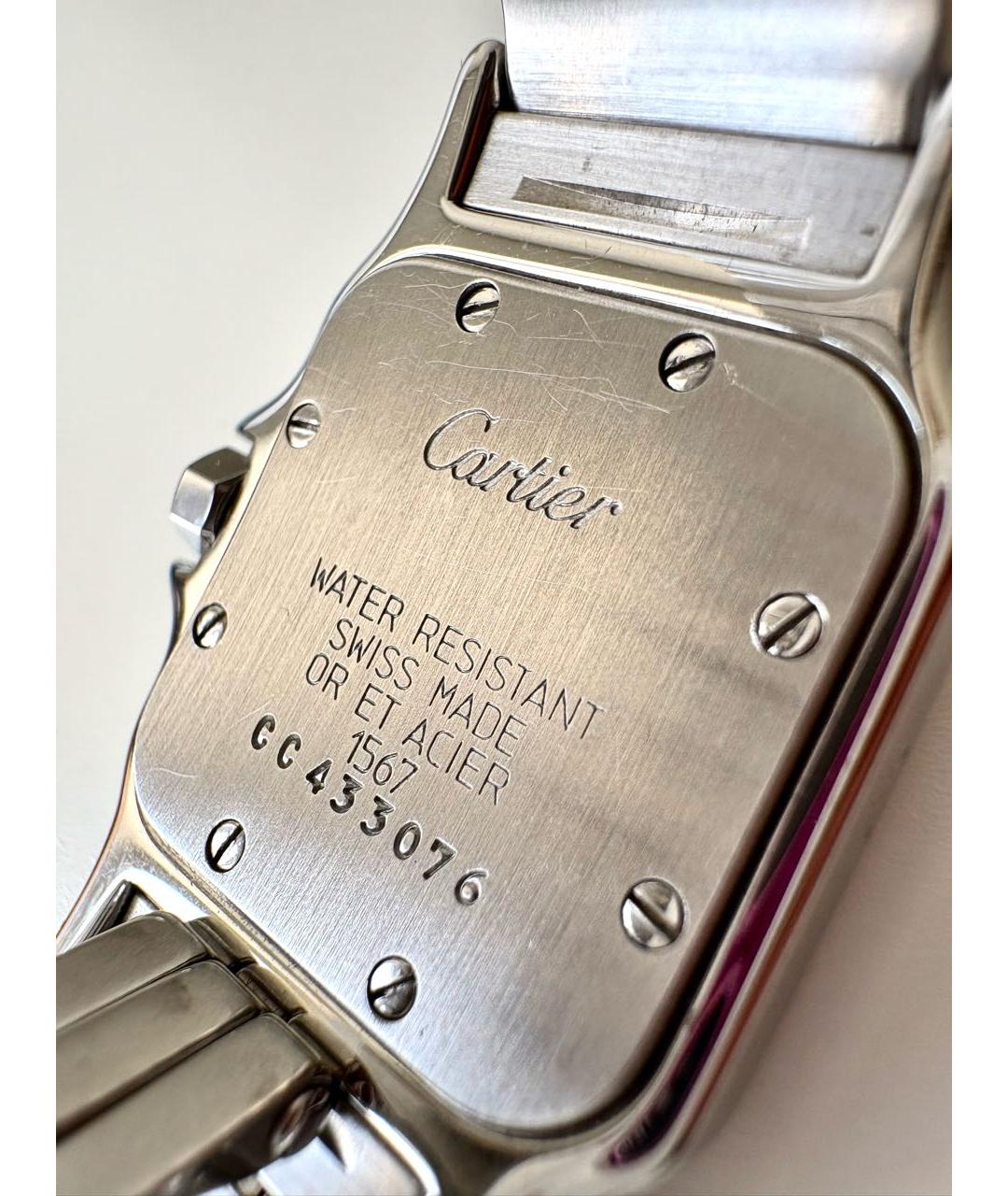 CARTIER Серебряные часы, фото 6