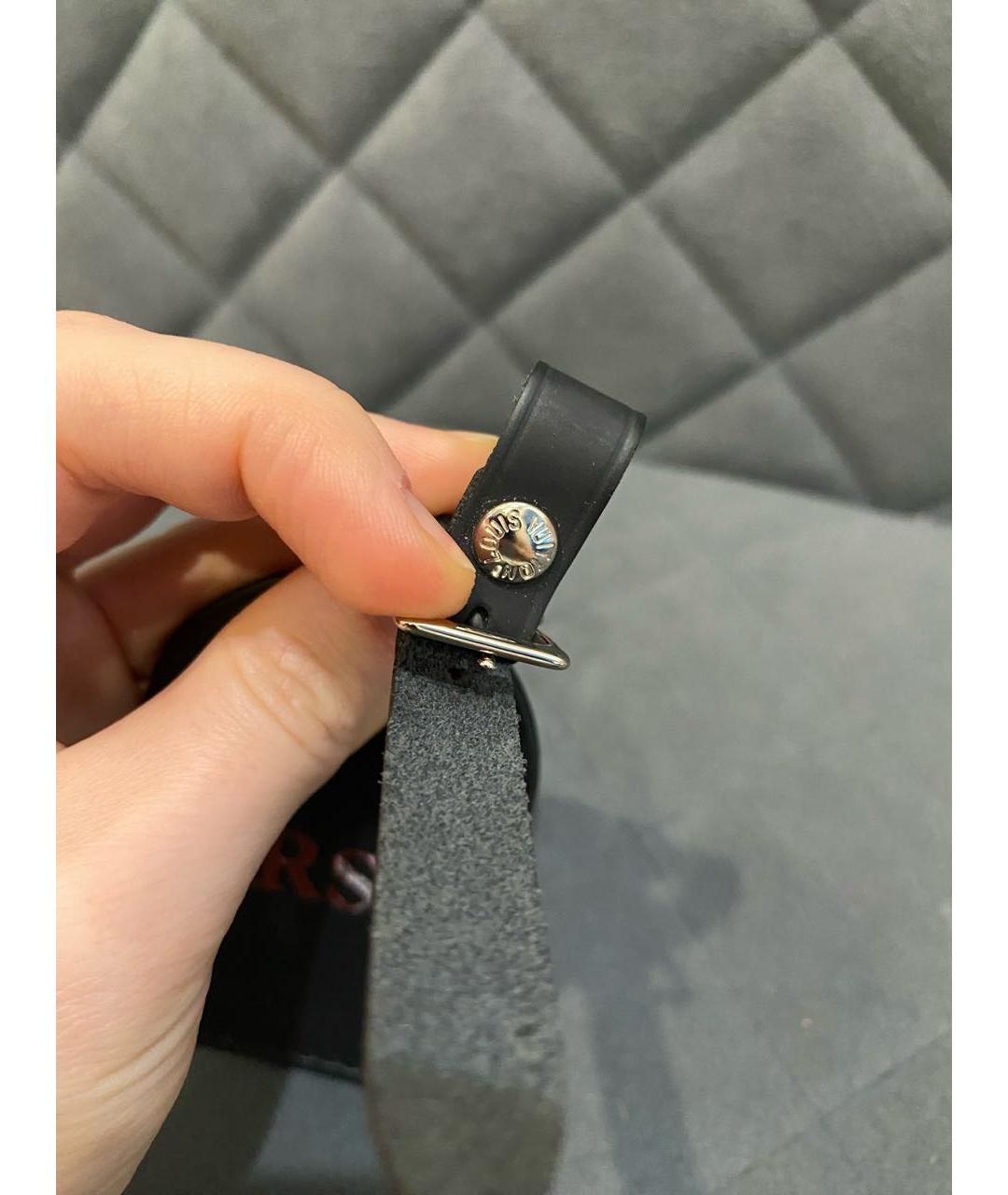 LOUIS VUITTON Черный брелок, фото 3