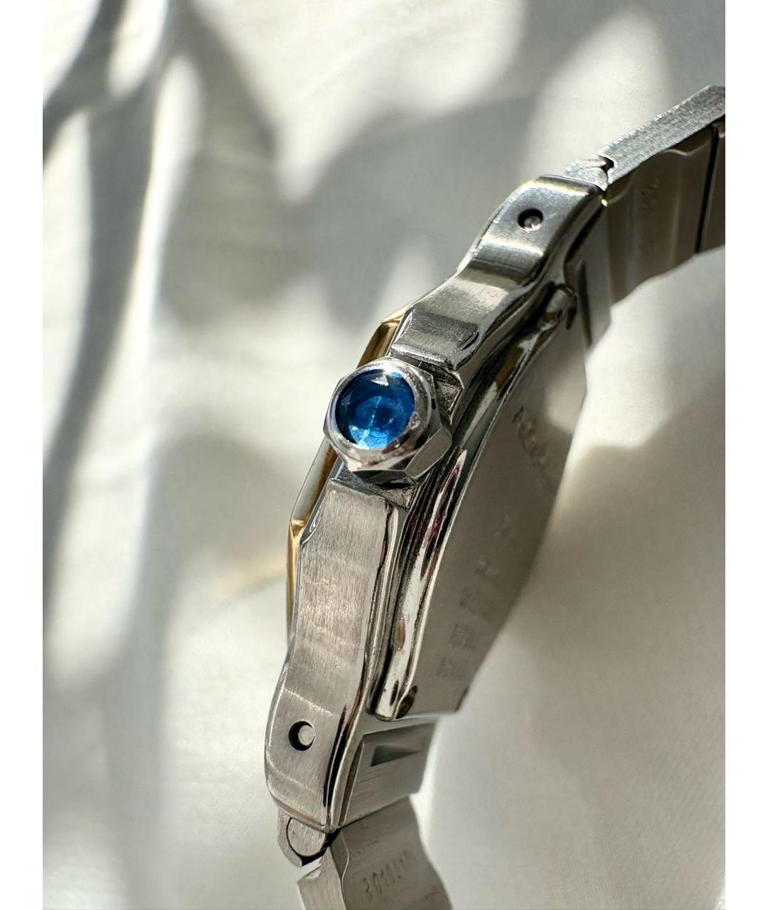 CARTIER Серебряные часы из желтого золота, фото 3