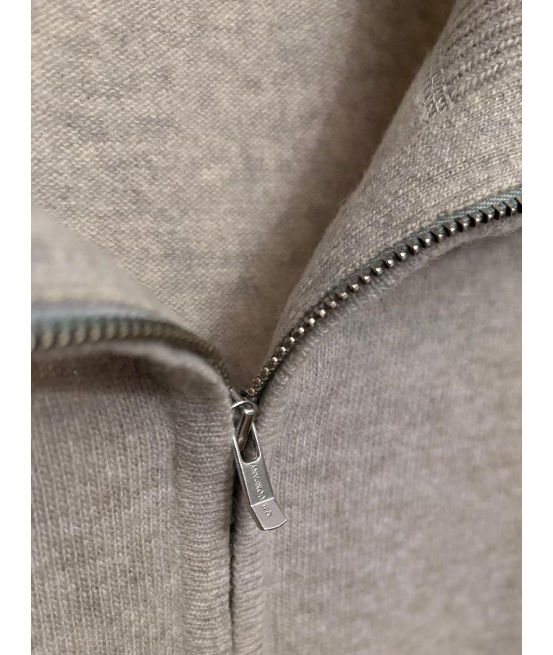 CP COMPANY Серый шерстяной кардиган, фото 5