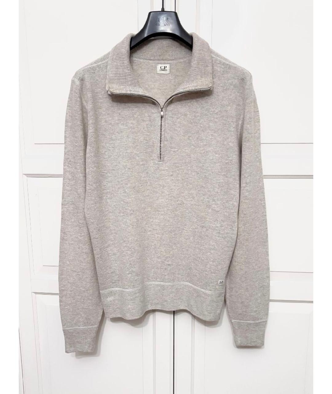 CP COMPANY Серый шерстяной кардиган, фото 6