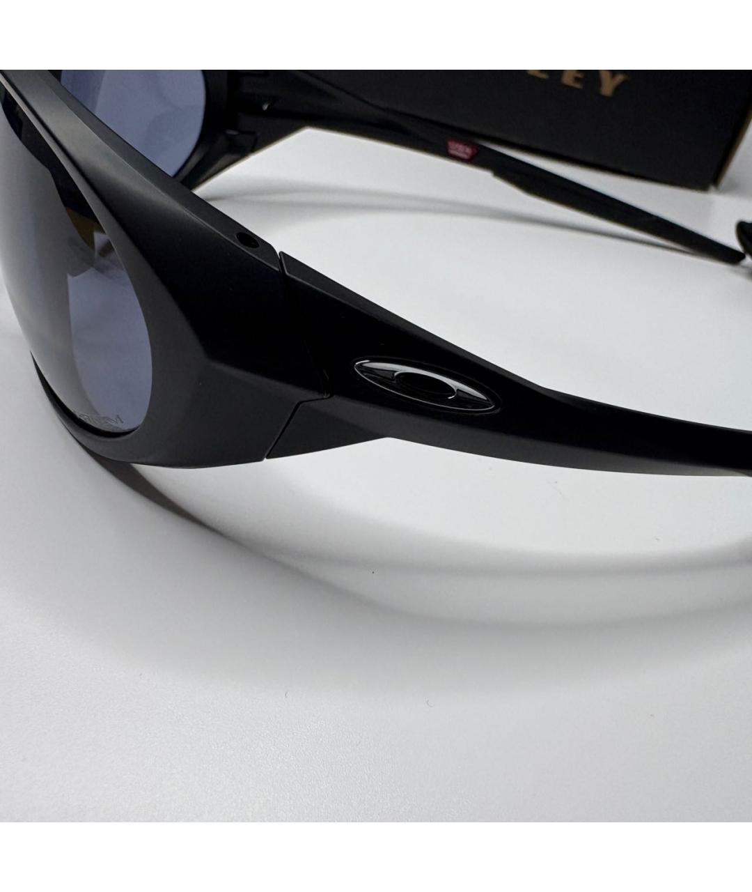 OAKLEY Черные пластиковые солнцезащитные очки, фото 7