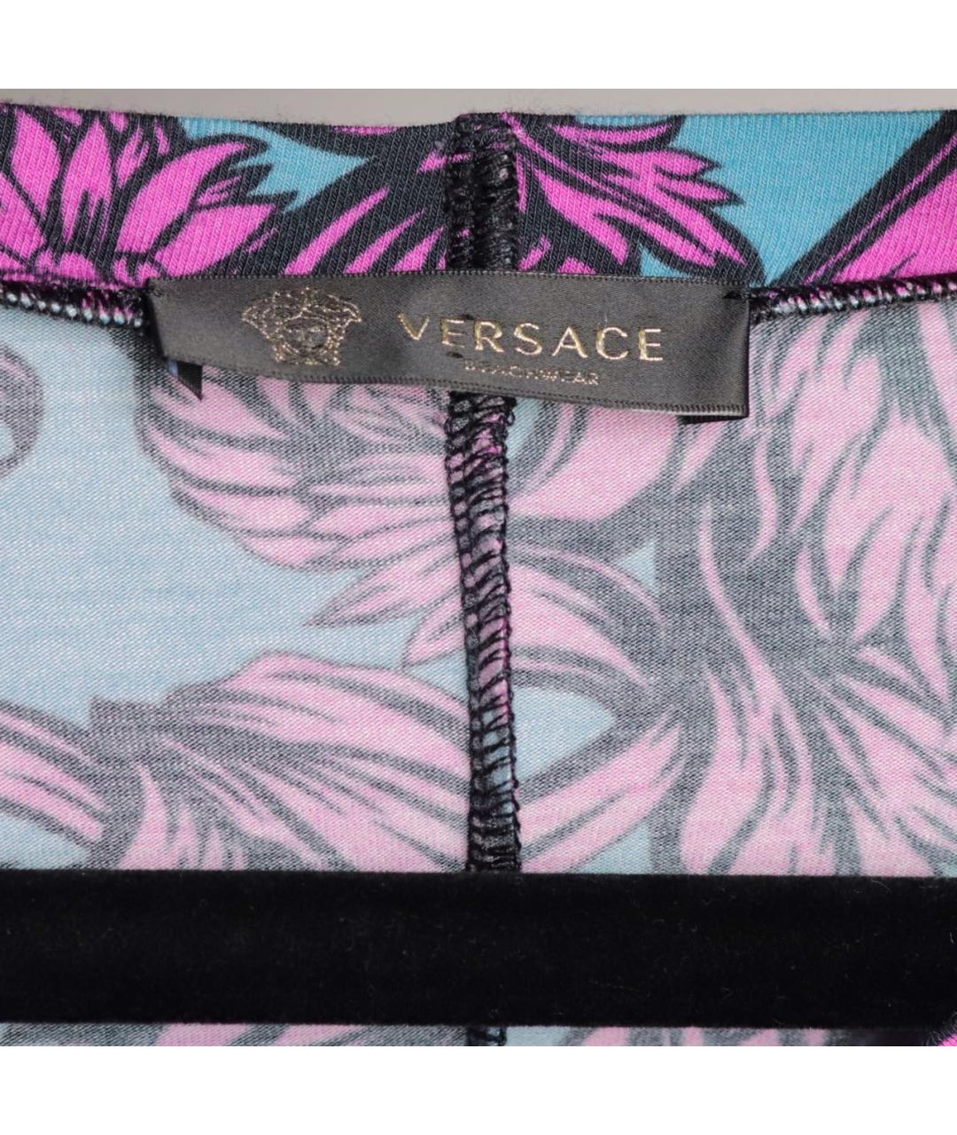 VERSACE Мульти вискозная туника, фото 4