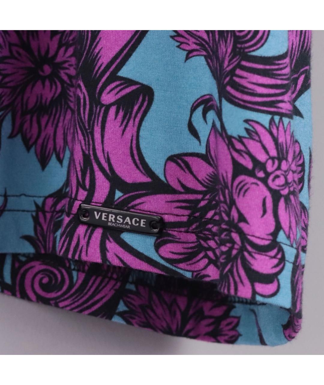 VERSACE Мульти вискозная туника, фото 6