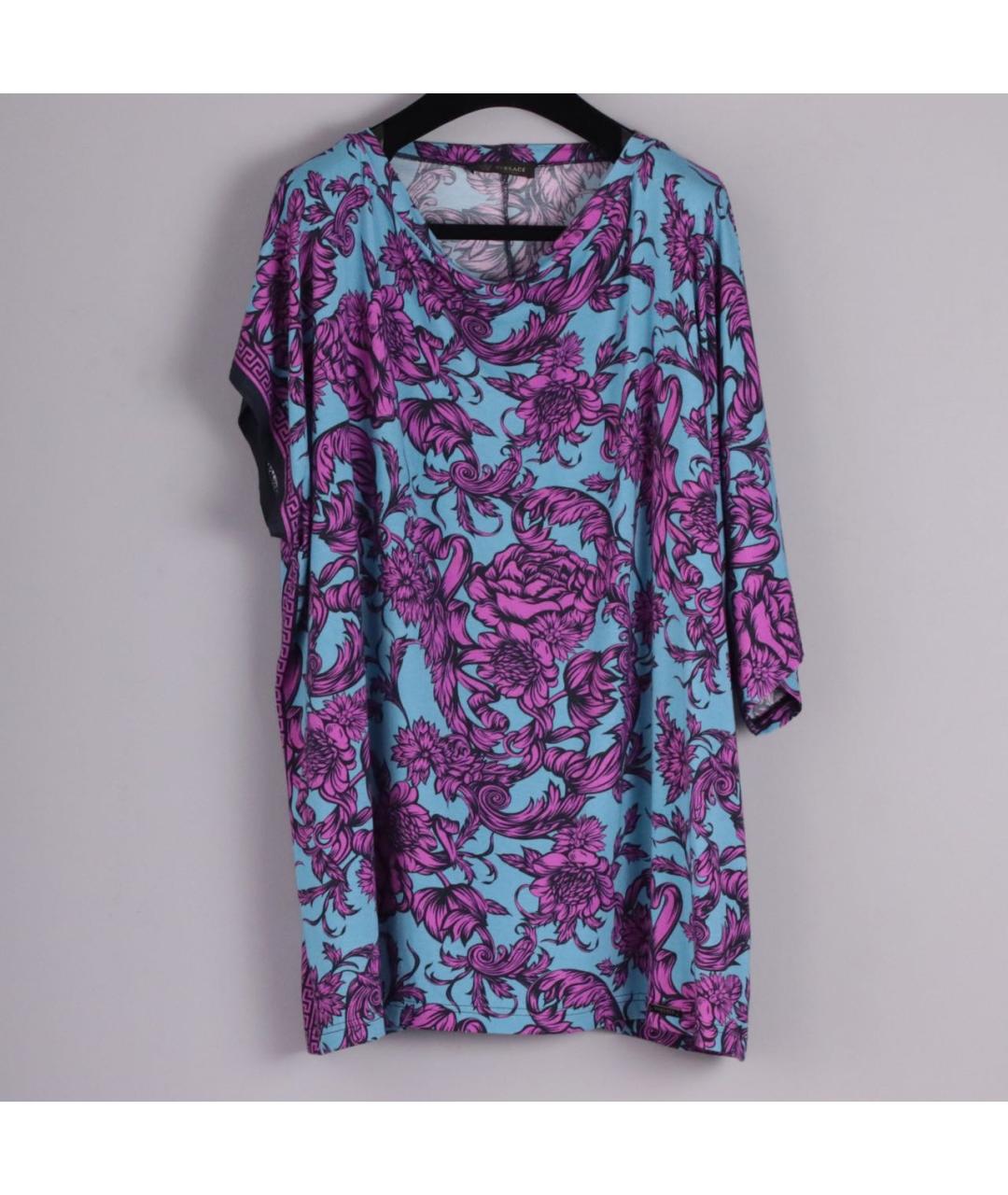 VERSACE Мульти вискозная туника, фото 2