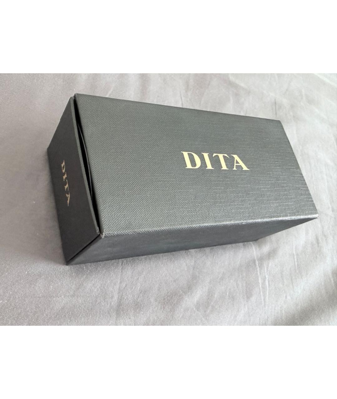 DITA Серебряные металлические солнцезащитные очки, фото 4