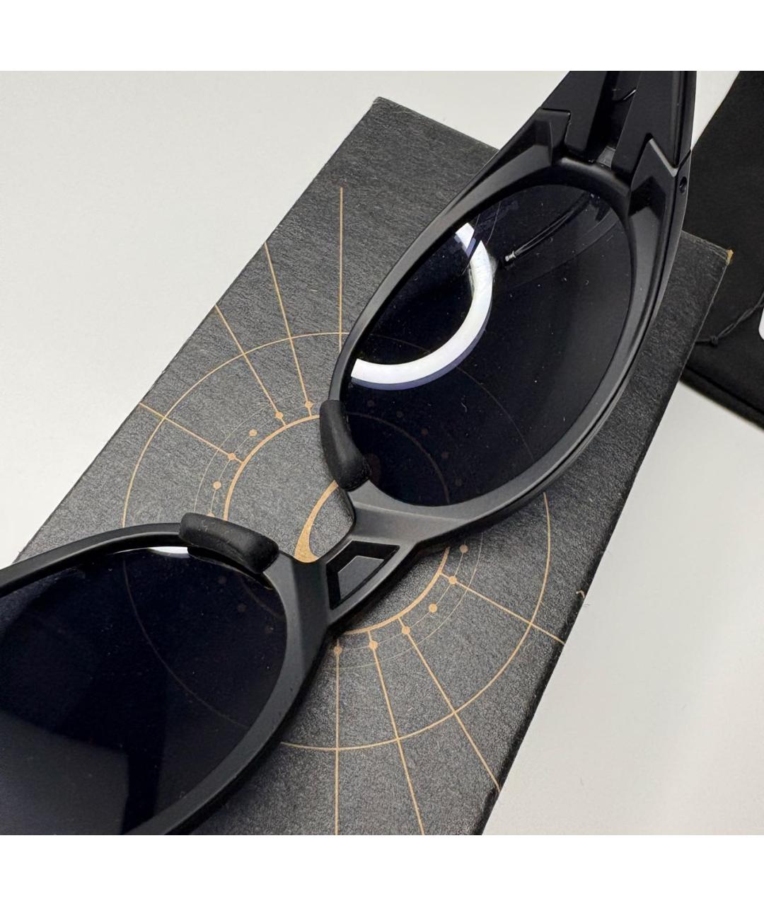 OAKLEY Черные пластиковые солнцезащитные очки, фото 7