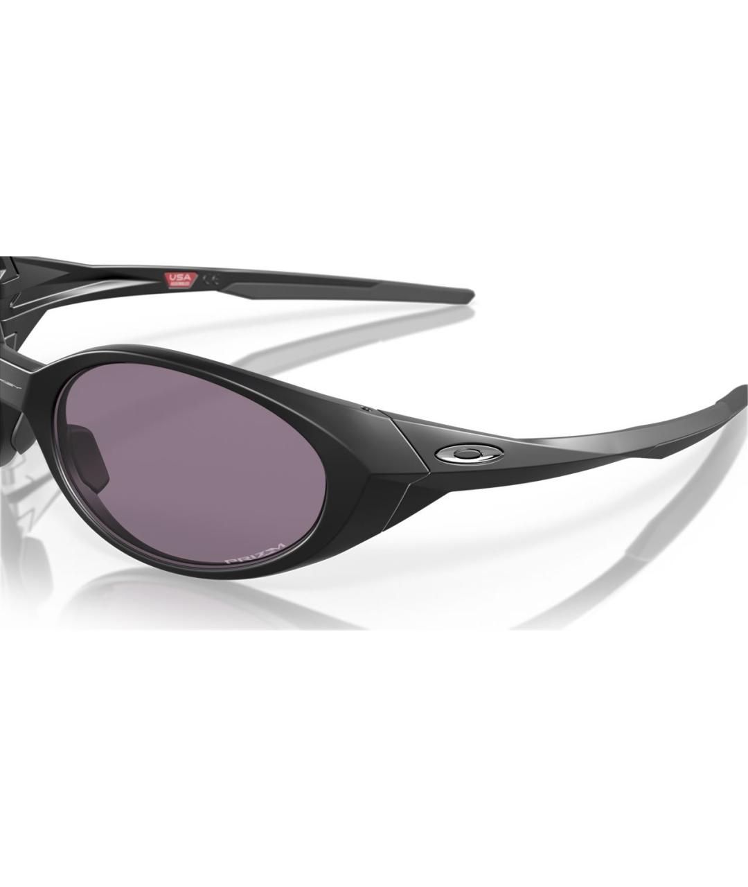 OAKLEY Черные пластиковые солнцезащитные очки, фото 4