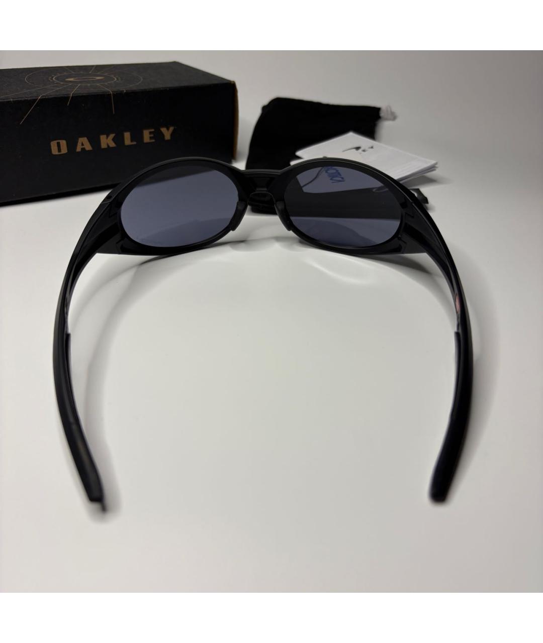 OAKLEY Черные пластиковые солнцезащитные очки, фото 6