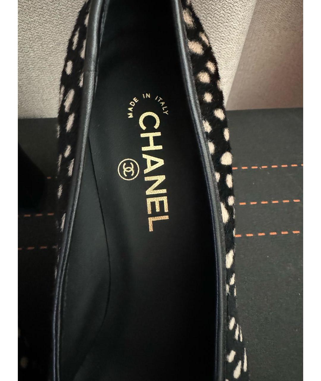 CHANEL Кожаные туфли, фото 5