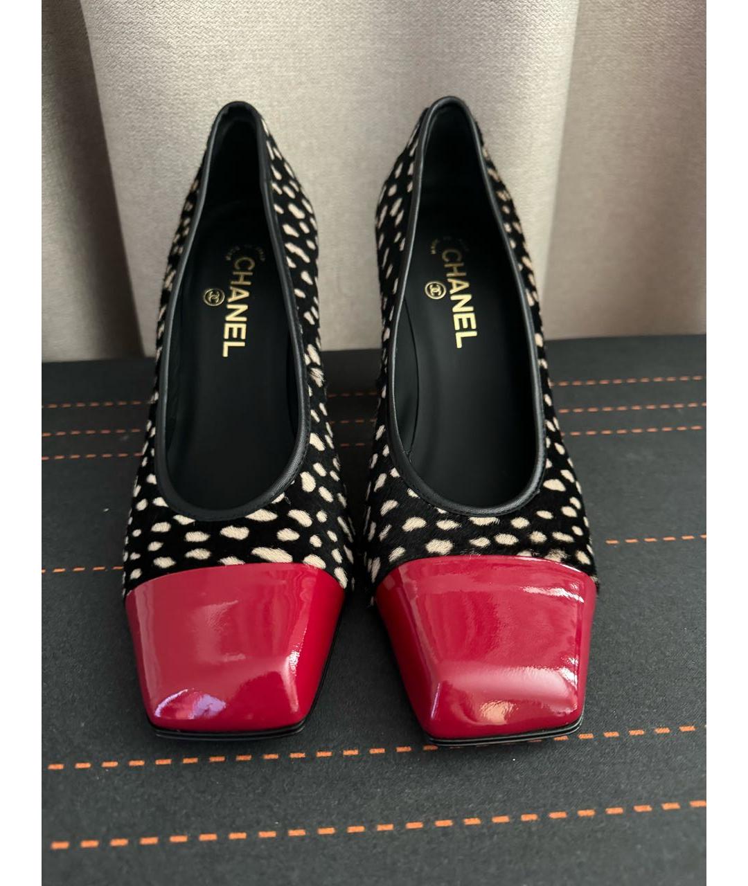 CHANEL Кожаные туфли, фото 3