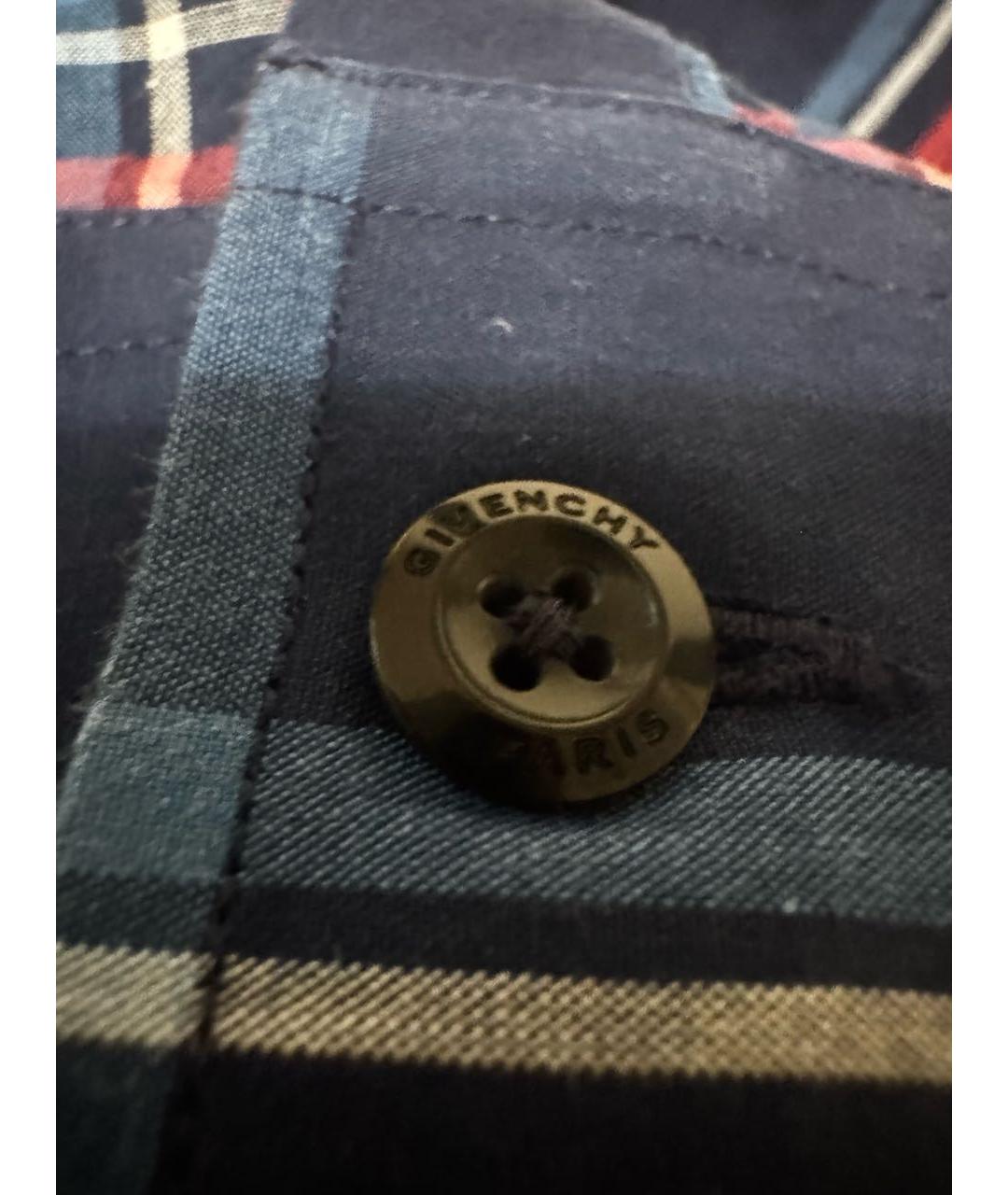 GIVENCHY Мульти хлопковая кэжуал рубашка, фото 6