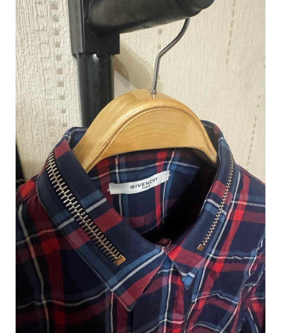 GIVENCHY Мульти хлопковая кэжуал рубашка, фото 4