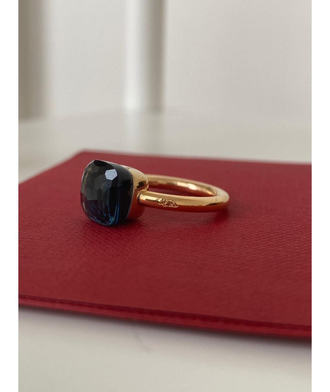 POMELLATO Синее кольцо из розового золота, фото 9