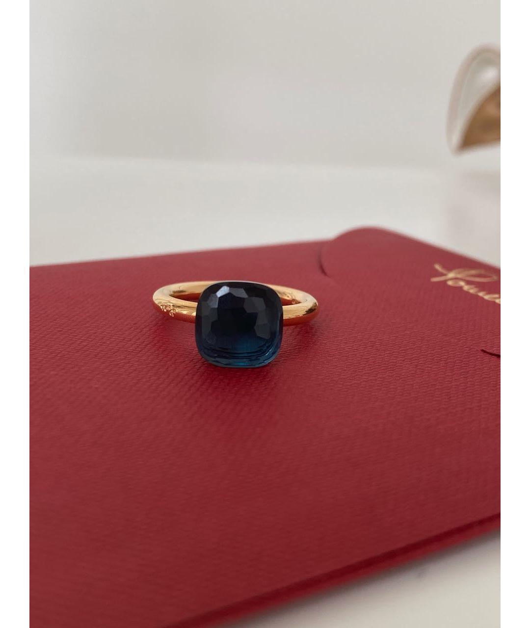 POMELLATO Синее кольцо из розового золота, фото 6