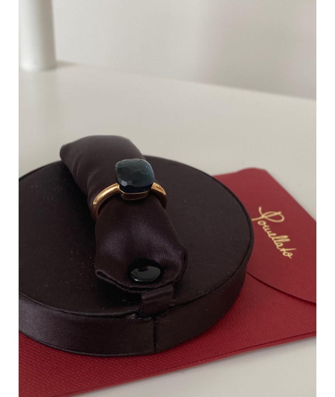 POMELLATO Синее кольцо из розового золота, фото 8