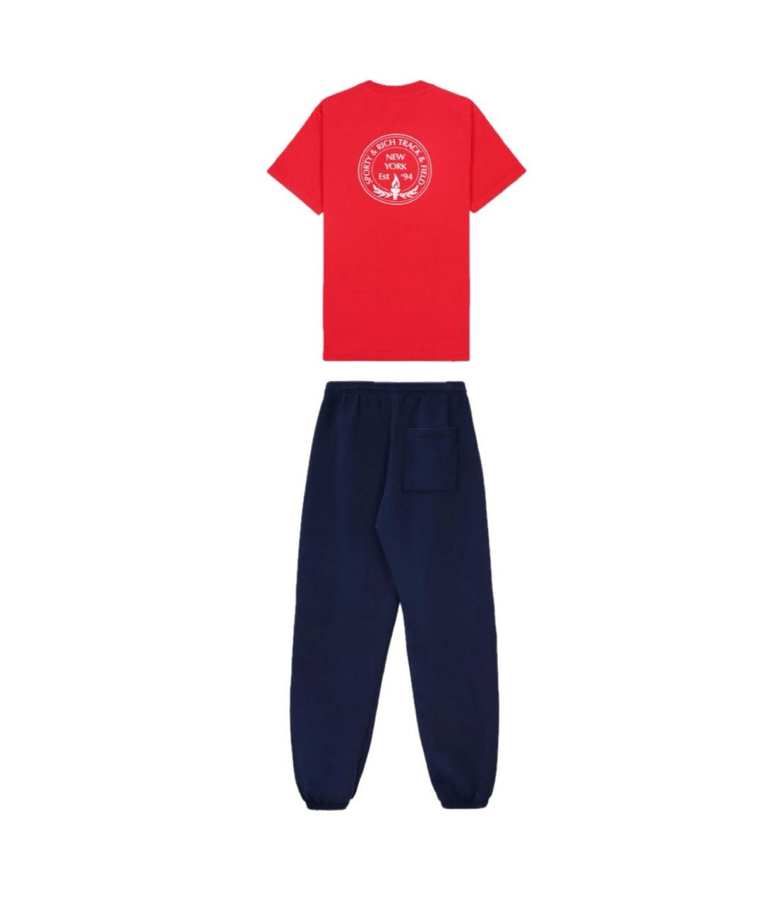 SPORTY AND RICH Хлопковый спортивные костюмы, фото 2