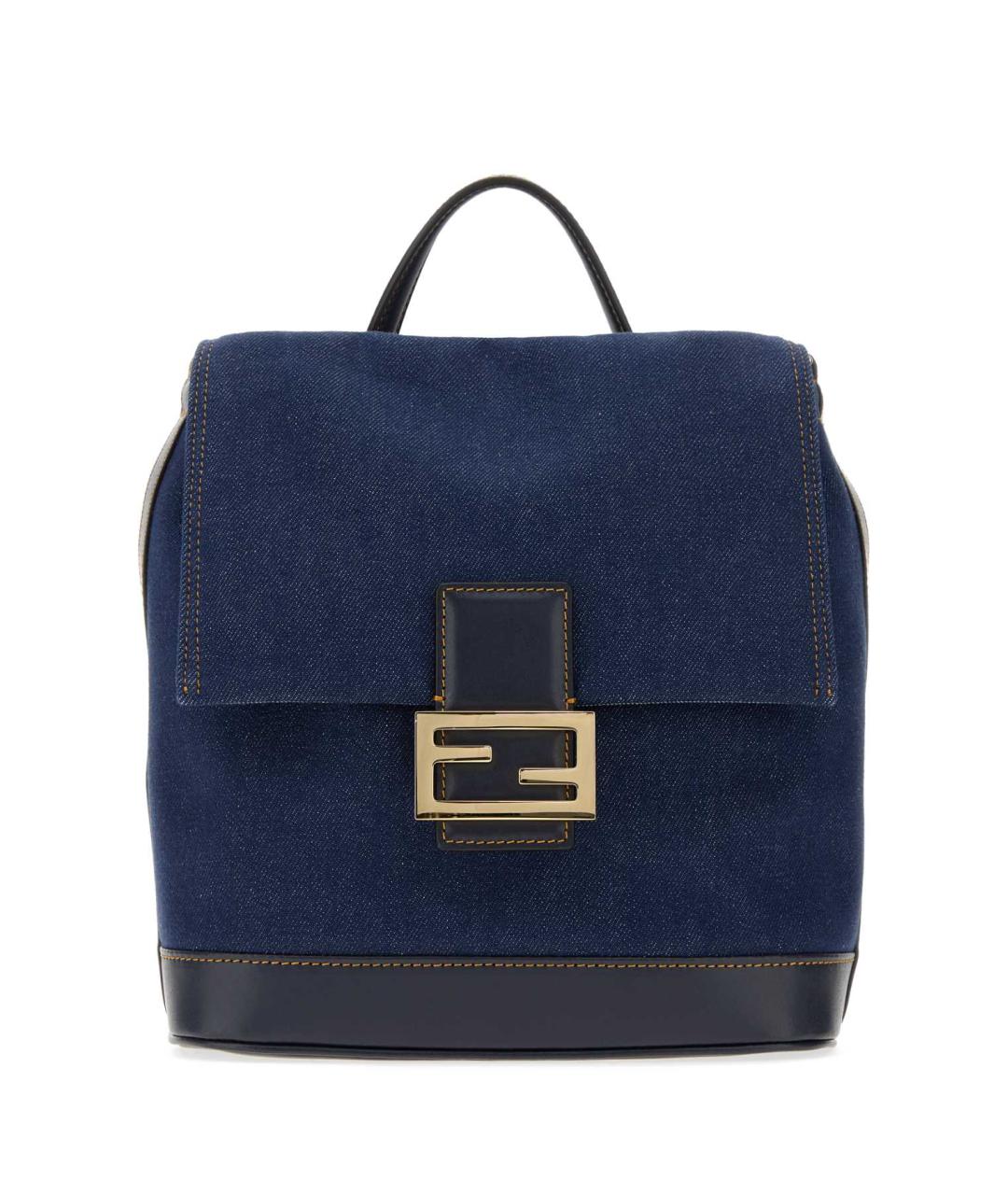 FENDI Синий рюкзак, фото 1