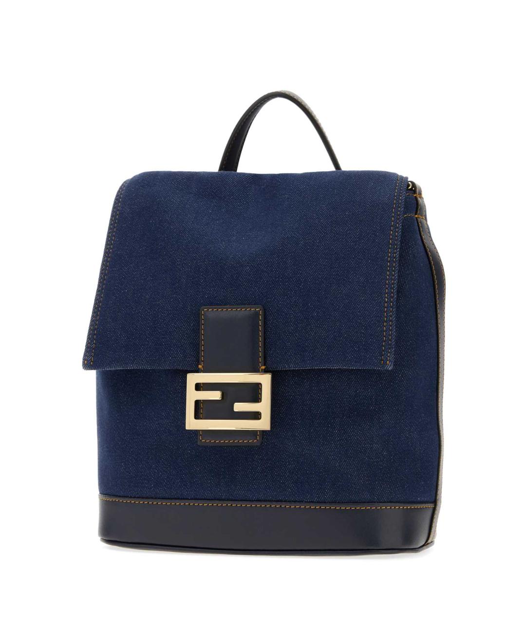 FENDI Синий рюкзак, фото 2