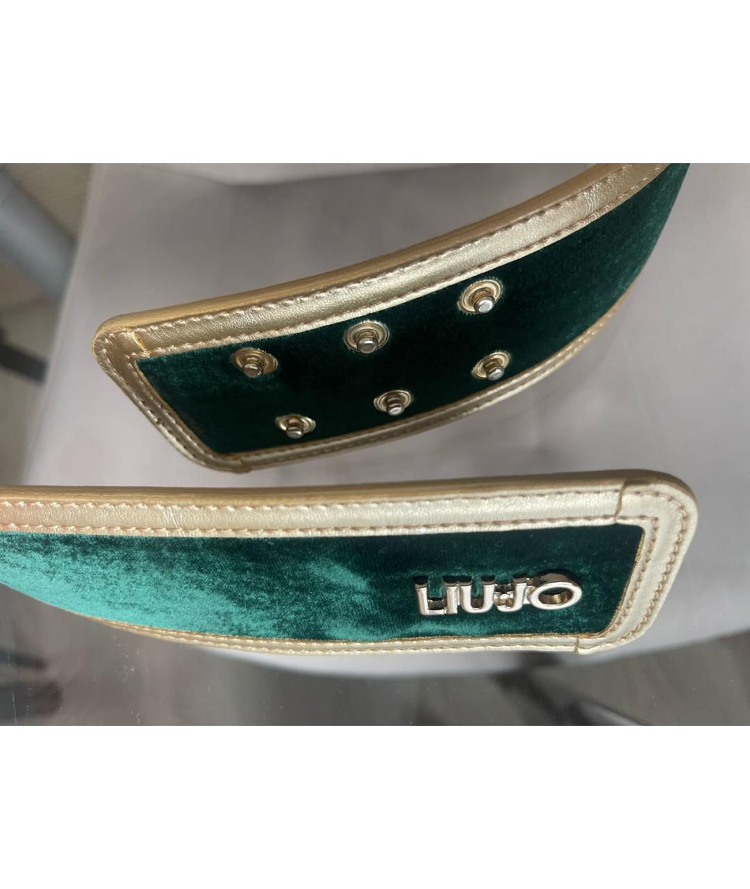 LIU JO Зеленый ремень, фото 2