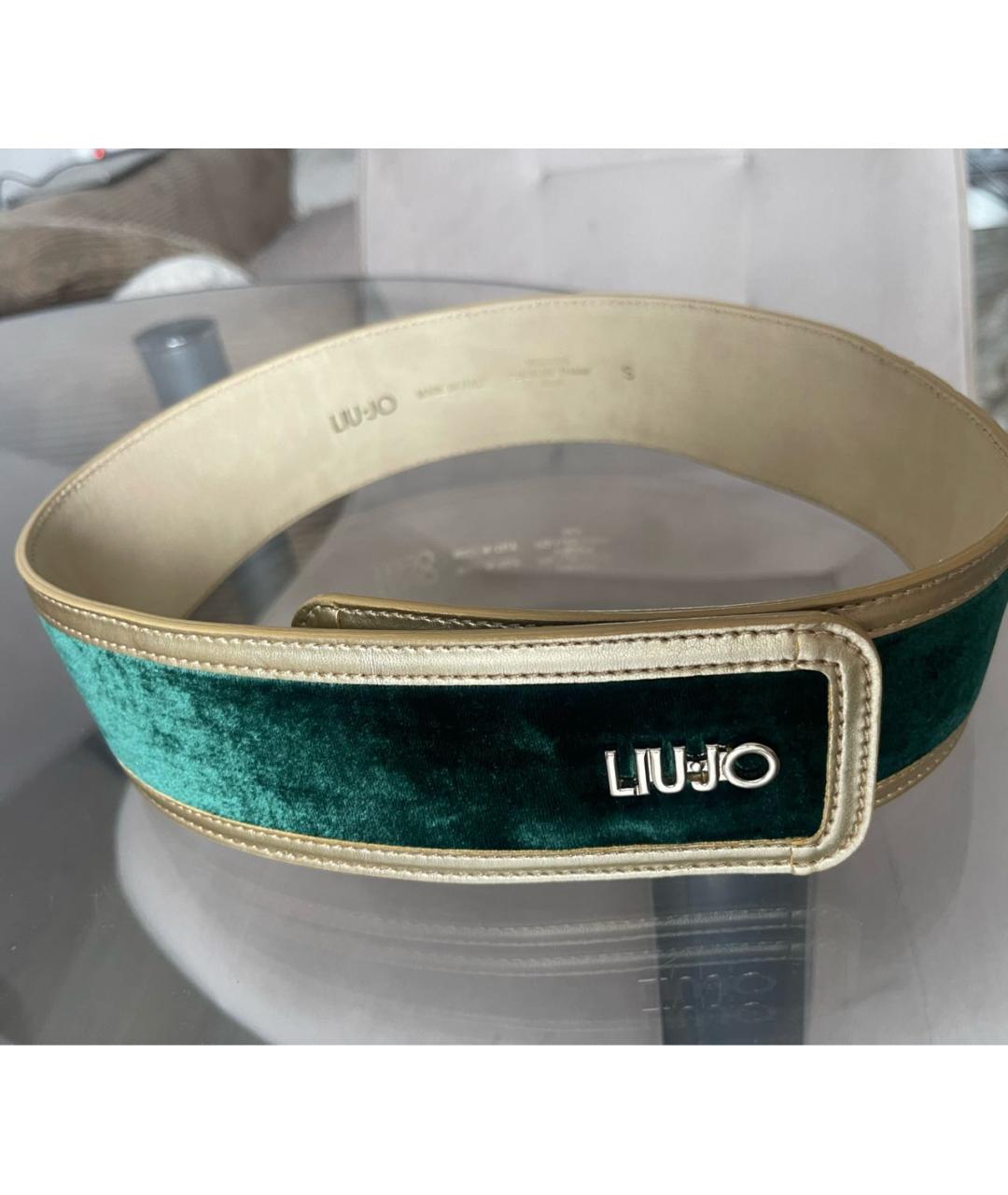 LIU JO Зеленый ремень, фото 5