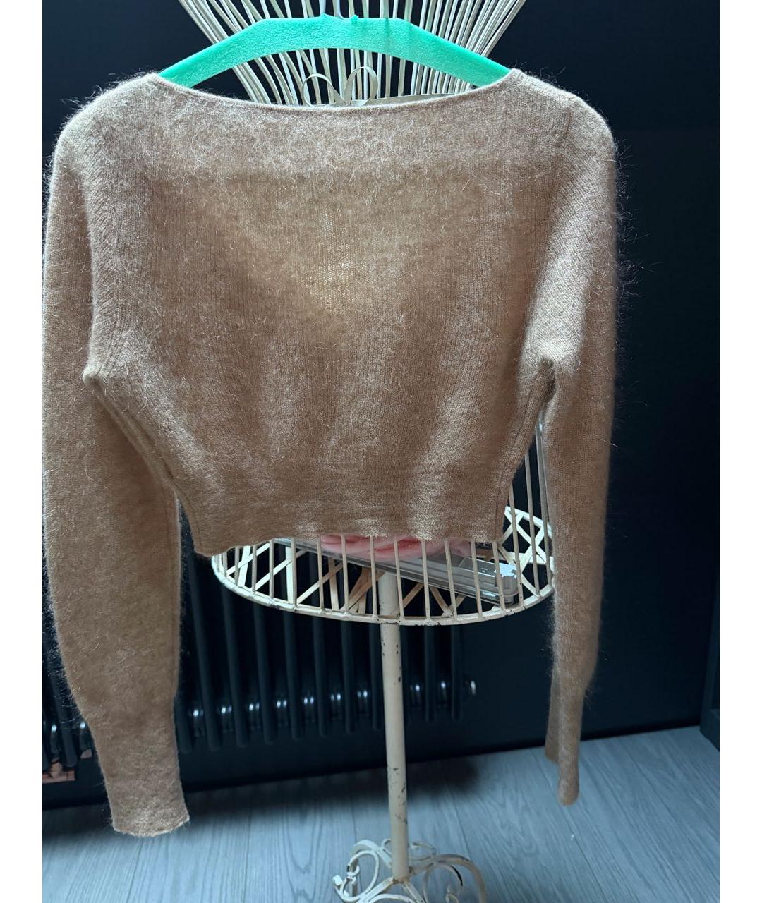 JACQUEMUS Коричневый шерстяной джемпер / свитер, фото 2