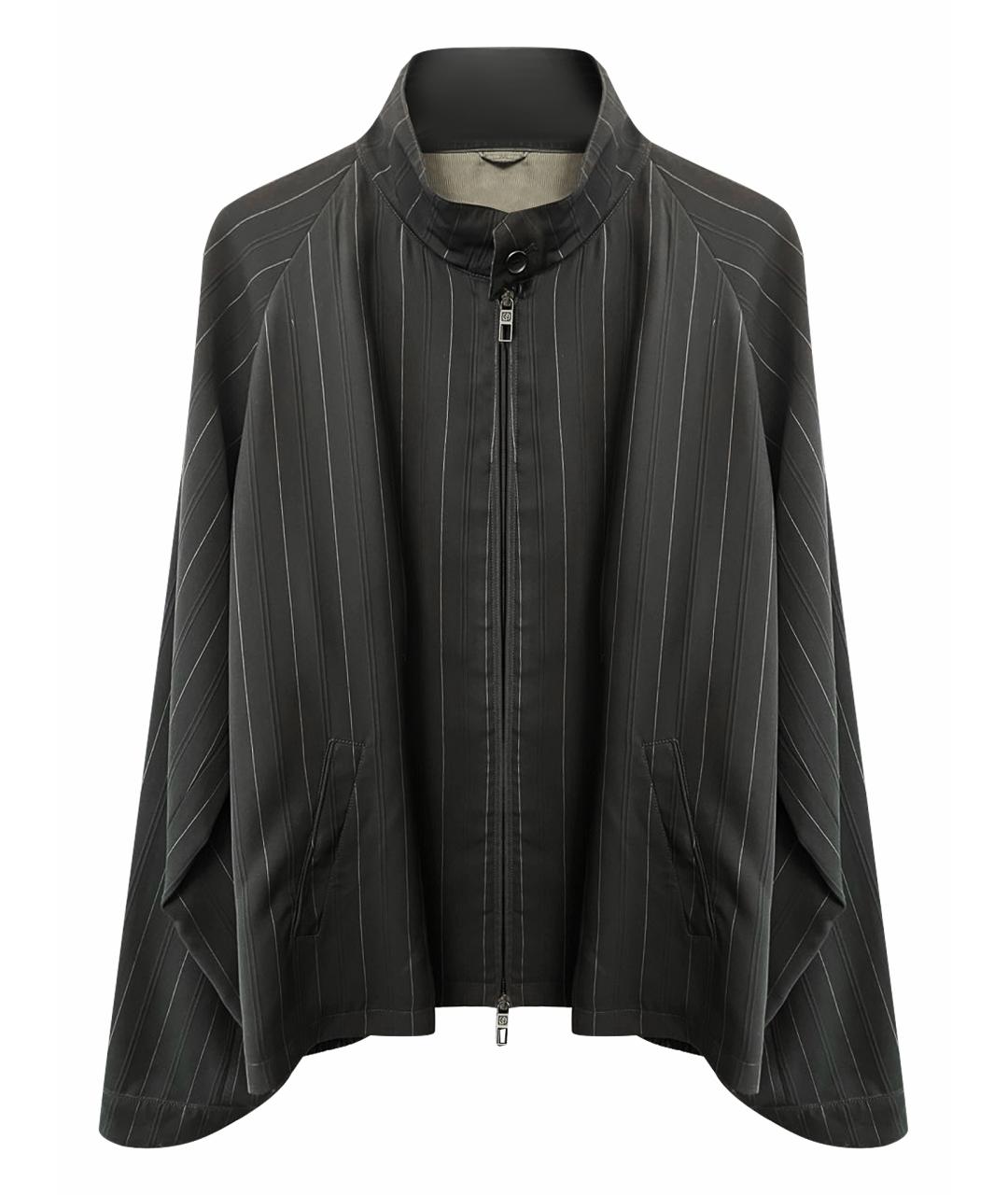 GIORGIO ARMANI Черная полиэстеровая куртка, фото 1