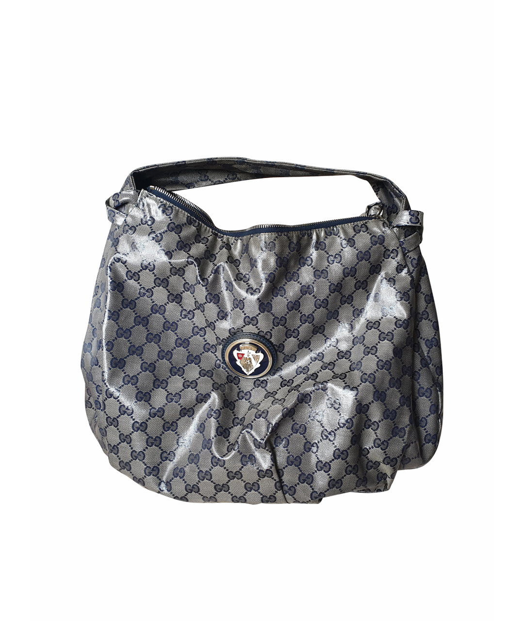 GUCCI Бежевая хлопковая сумка тоут, фото 1