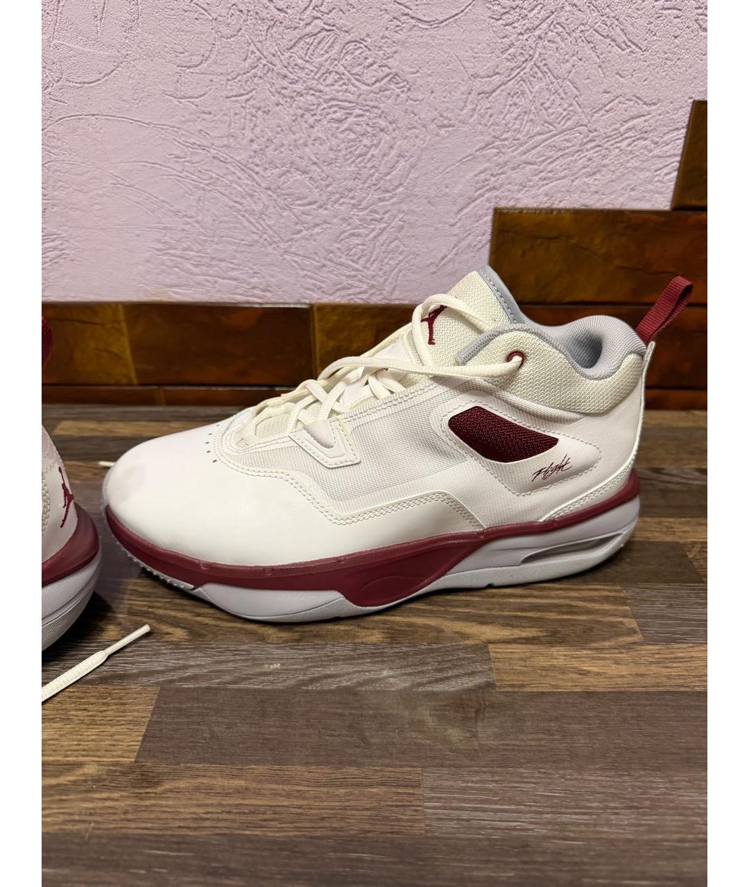 NIKE Белые кроссовки из лакированной кожи, фото 7