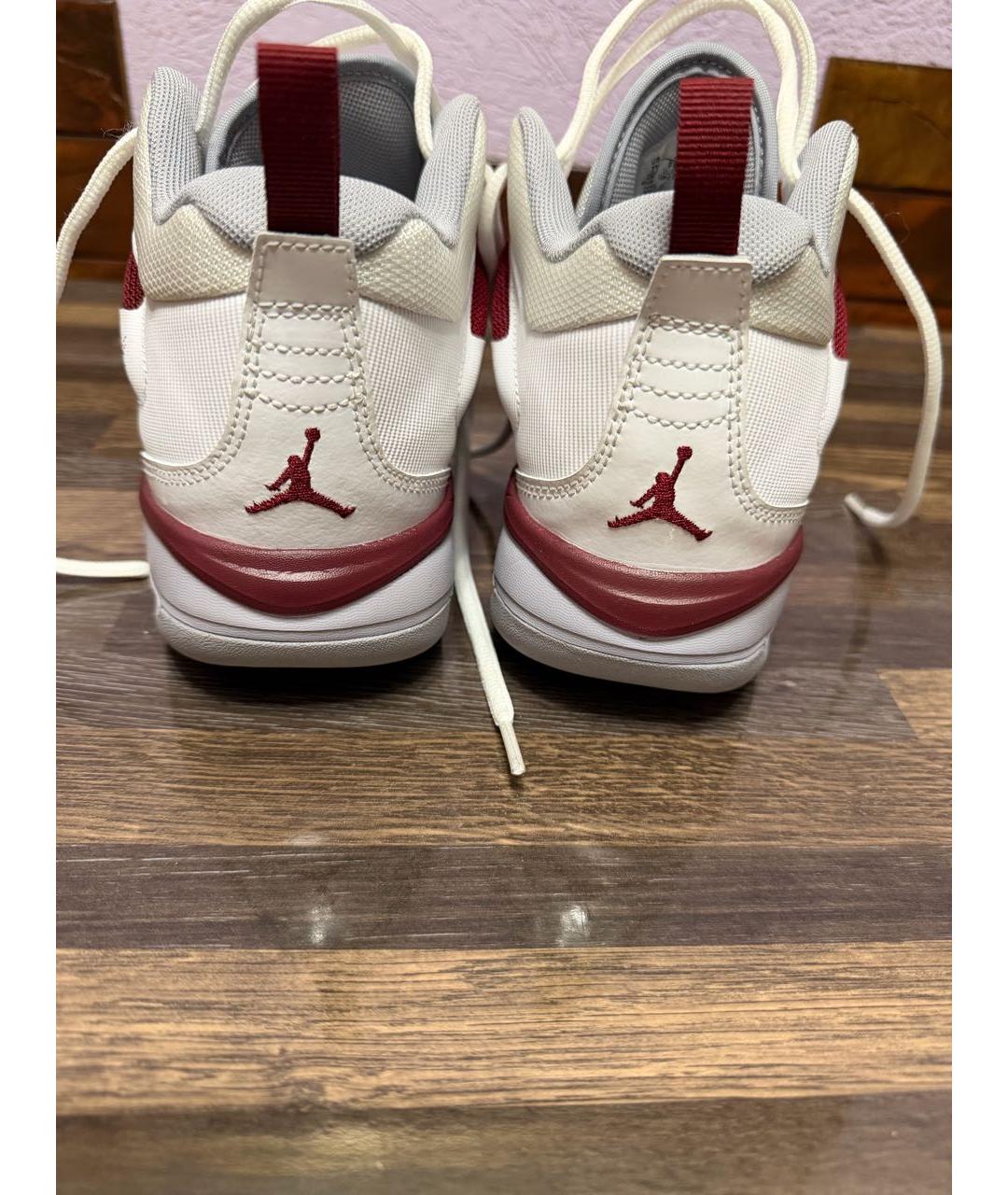 NIKE Белые кроссовки из лакированной кожи, фото 4