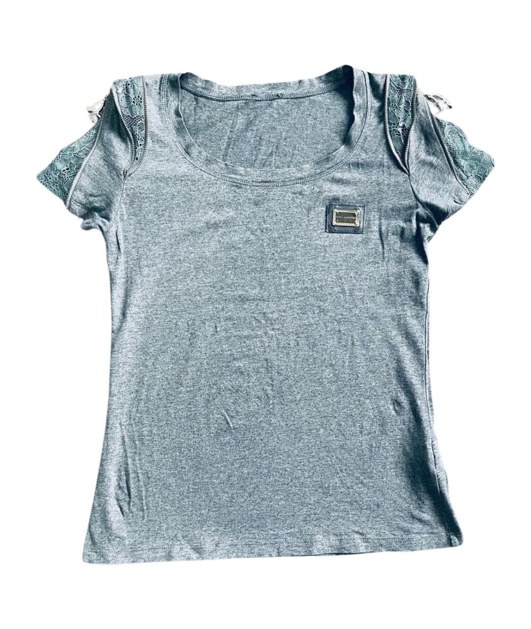 DOLCE&GABBANA Серая футболка, фото 1