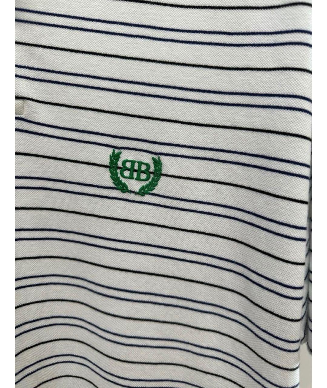 BALENCIAGA Хлопковое поло с коротким рукавом, фото 4