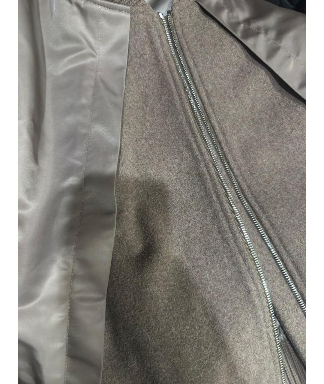 HUGO BOSS Коричневая шерстяная куртка, фото 4