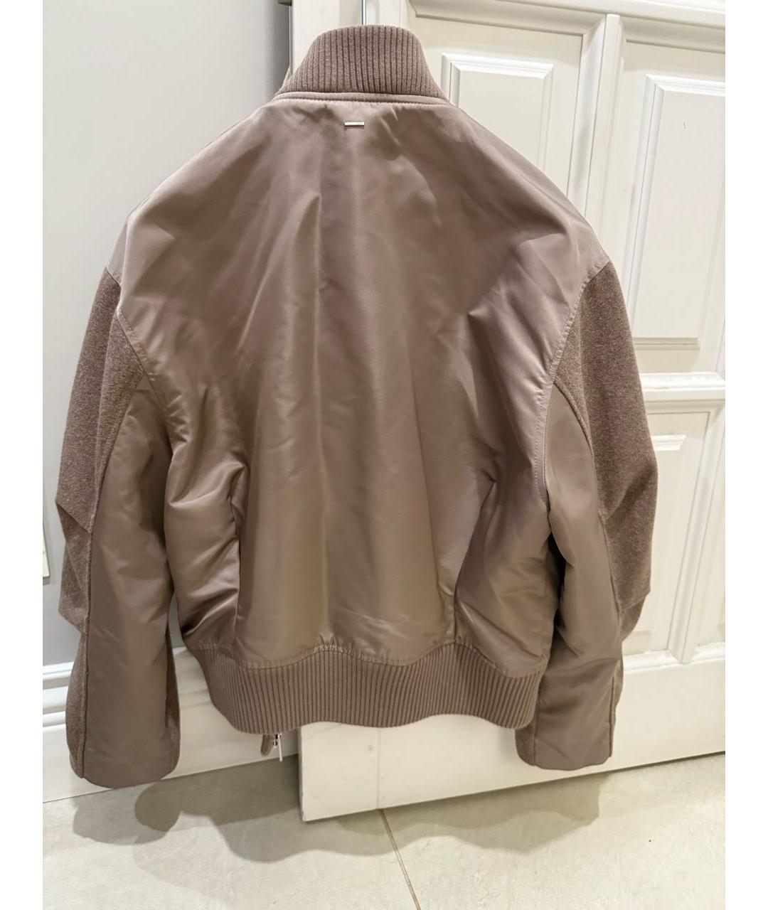 HUGO BOSS Коричневая шерстяная куртка, фото 2