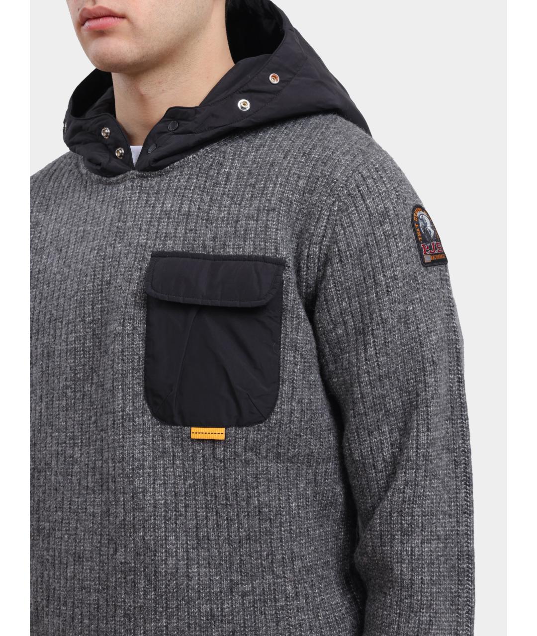 PARAJUMPERS Серый джемпер / свитер, фото 4