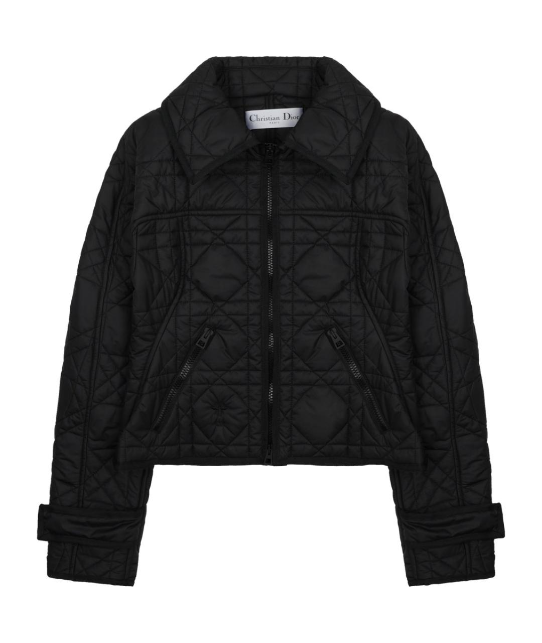 CHRISTIAN DIOR Черная полиэстеровая куртка, фото 1