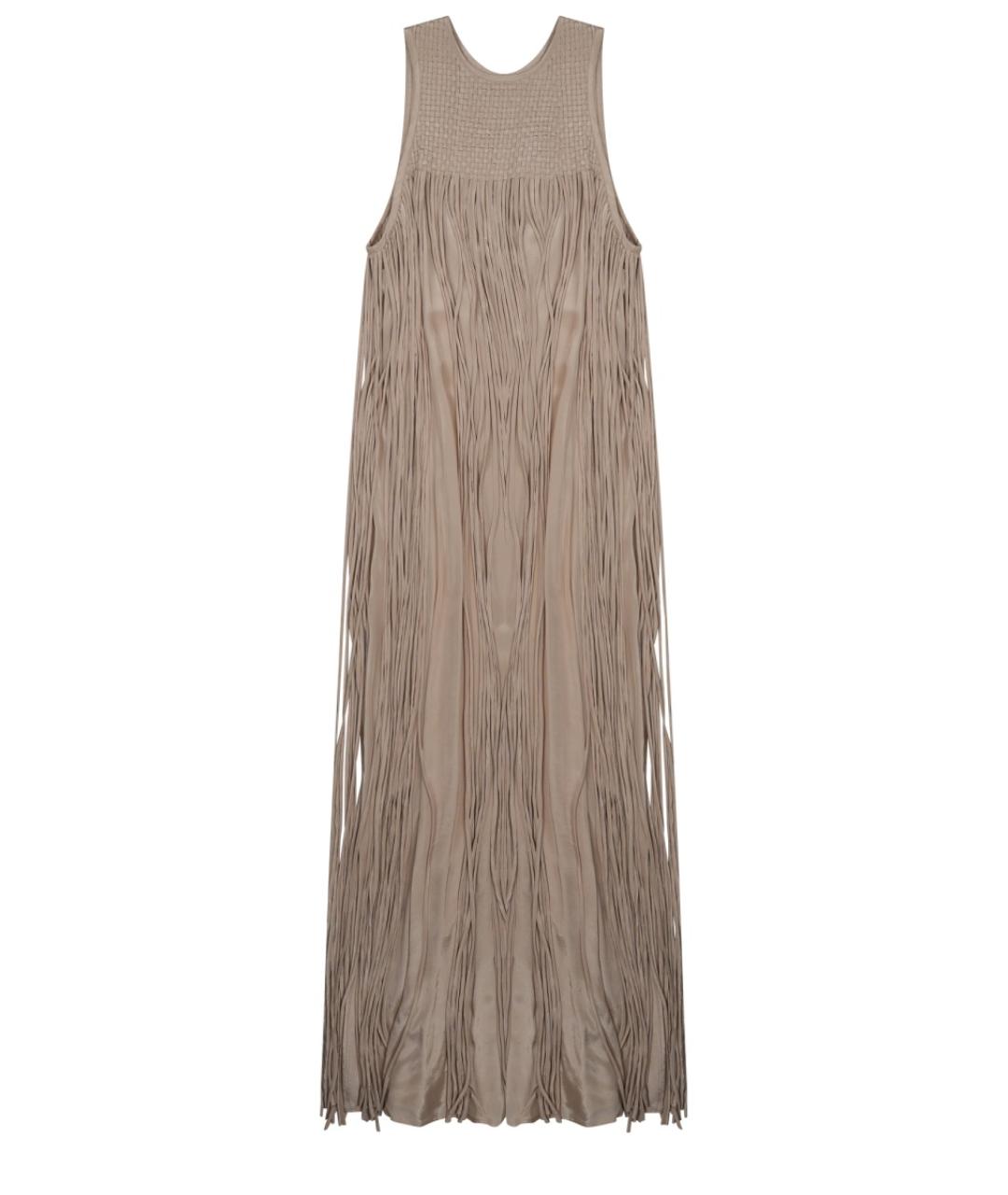 ALYSI Розовое вискозное повседневное платье, фото 1