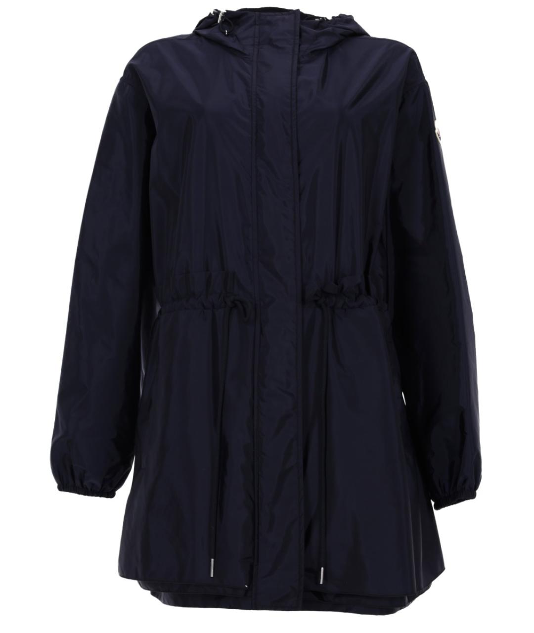 MONCLER Синяя полиамидовая куртка, фото 1