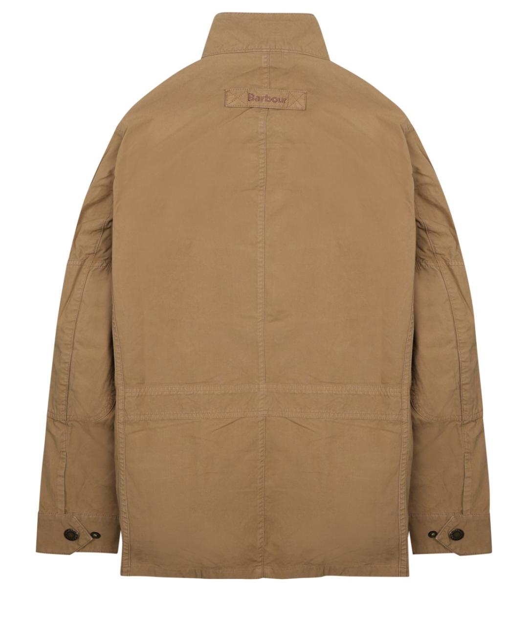 BARBOUR Коричневая хлопковая куртка, фото 2