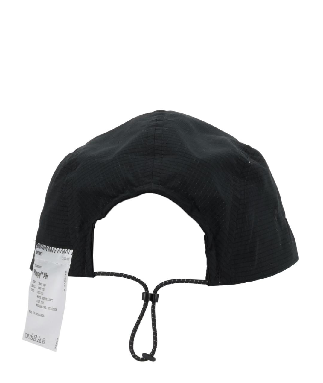 SATISFY Черная кепка/бейсболка, фото 2