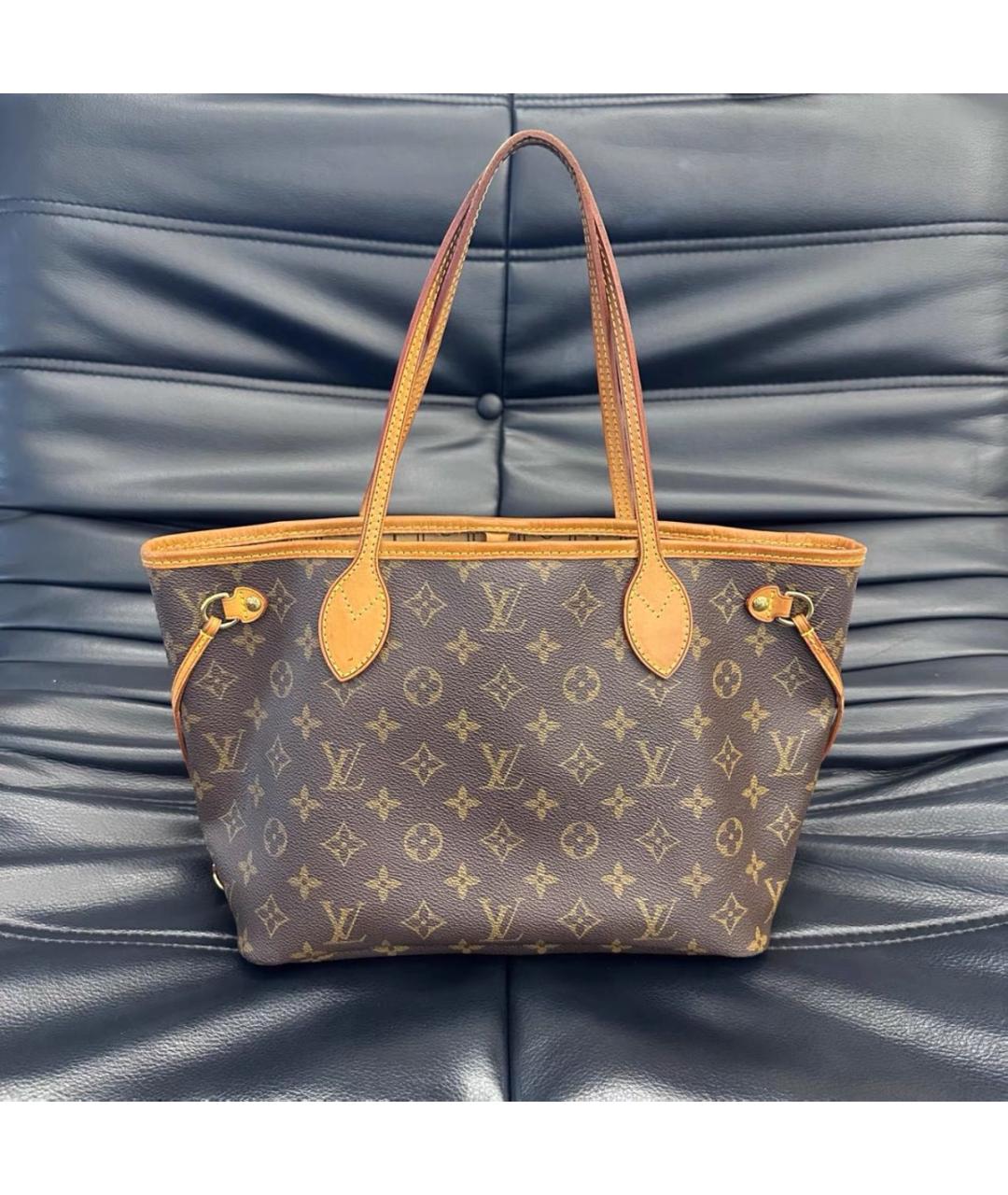 LOUIS VUITTON Коричневая сумка тоут, фото 2