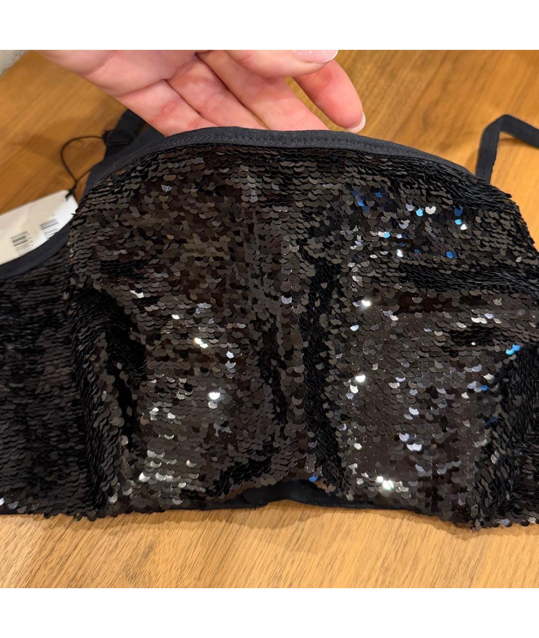 WOLFORD Черный бюстгалтеры, фото 4