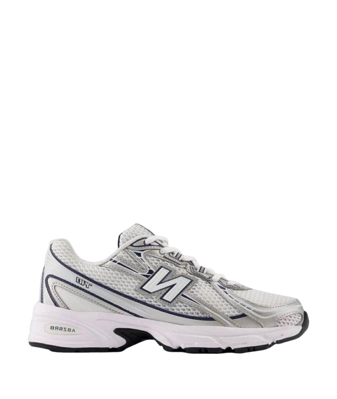 NEW BALANCE Белые кожаные кроссовки, фото 1