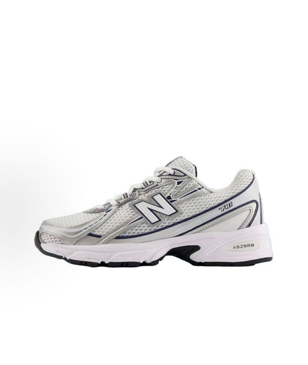 NEW BALANCE Белые кожаные кроссовки, фото 5