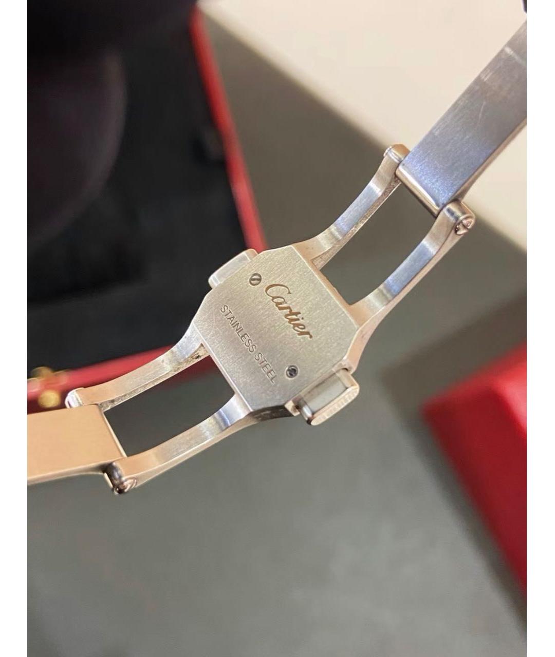 CARTIER Серебряные часы, фото 5