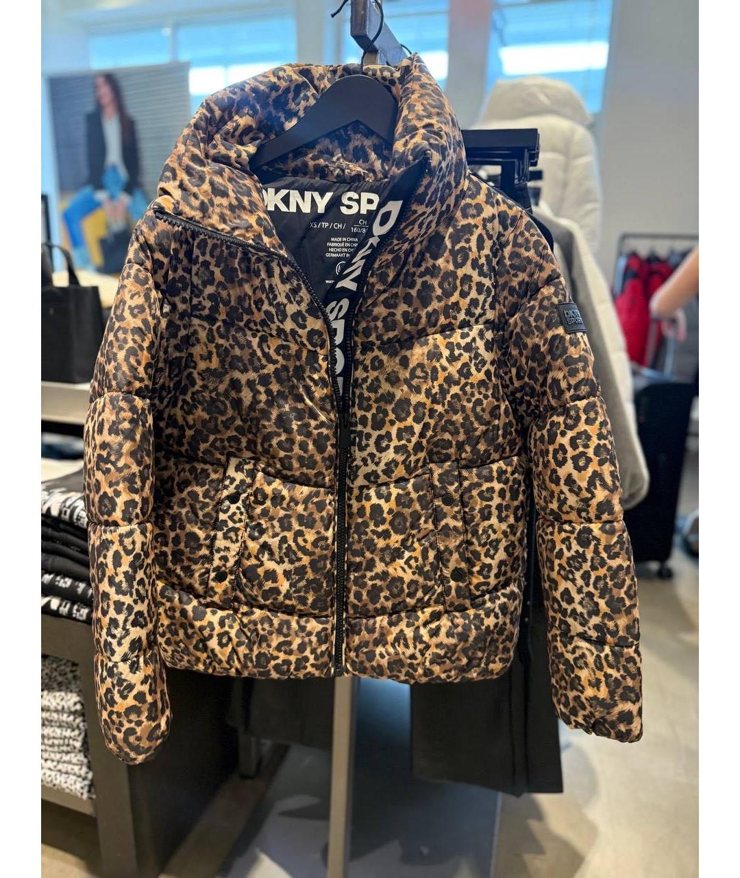 DKNY Коричневая куртка, фото 7