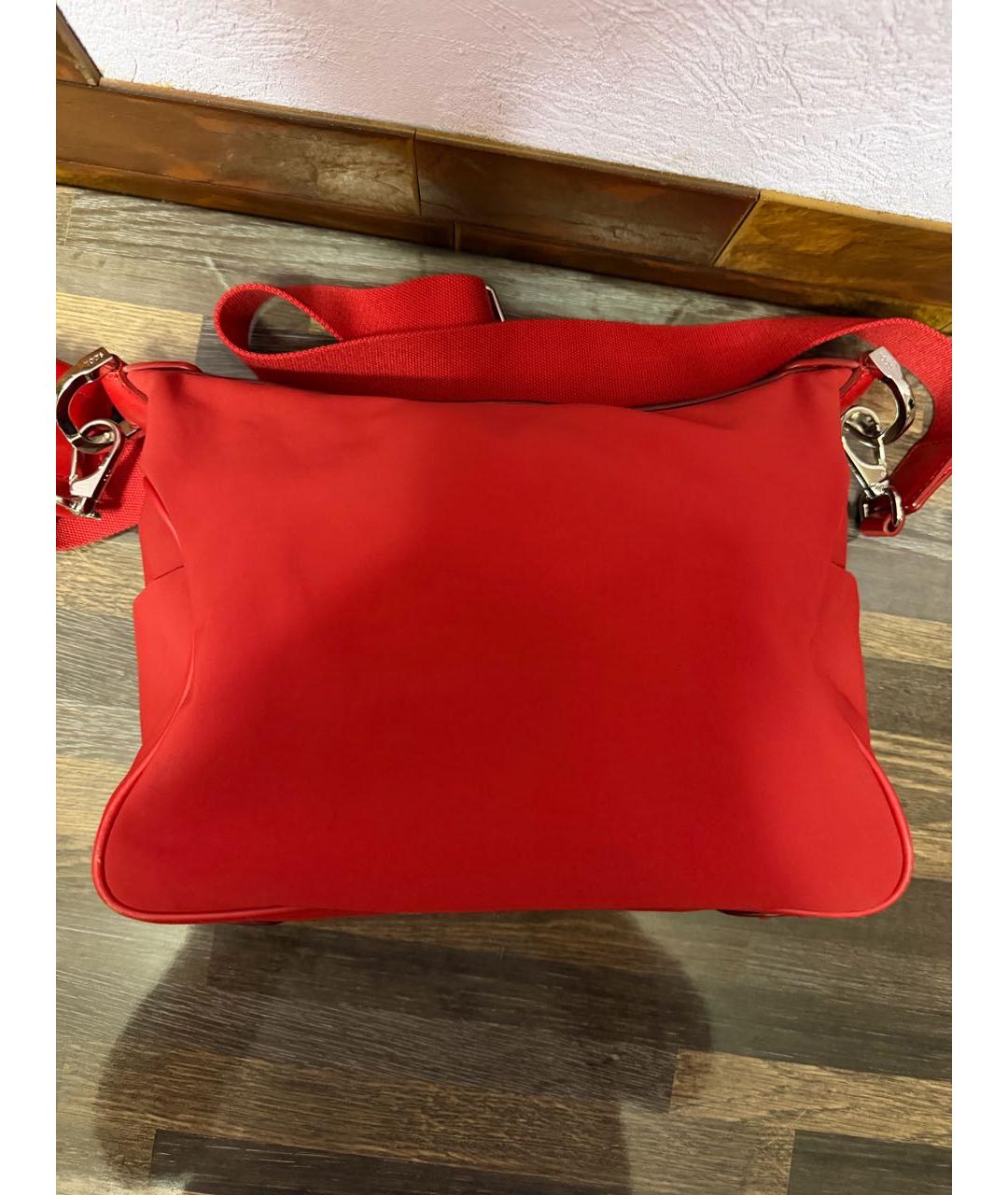 TOD'S Красная сумка через плечо, фото 3