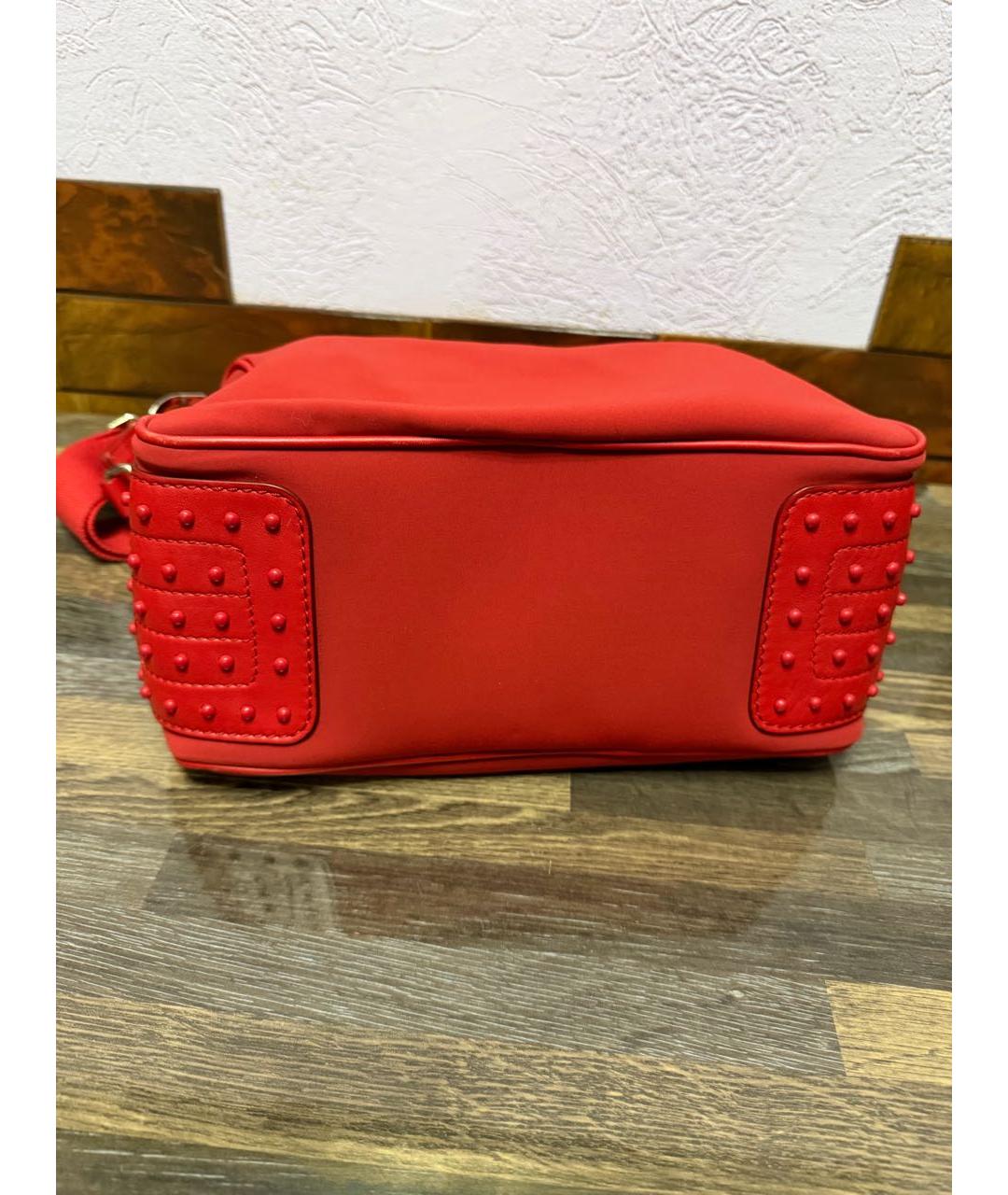 TOD'S Красная сумка через плечо, фото 4