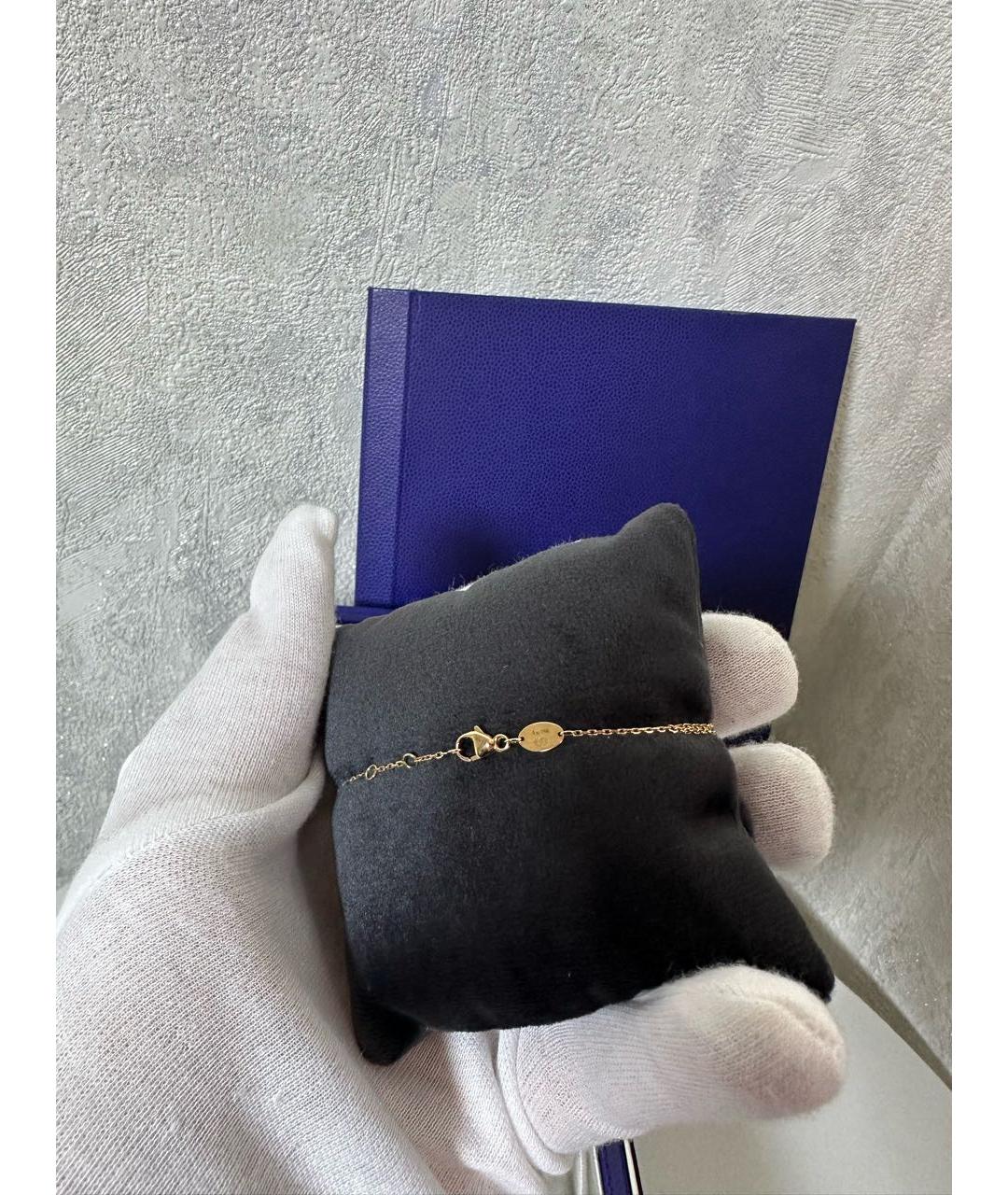 CHAUMET Голубой браслет из желтого золота, фото 4